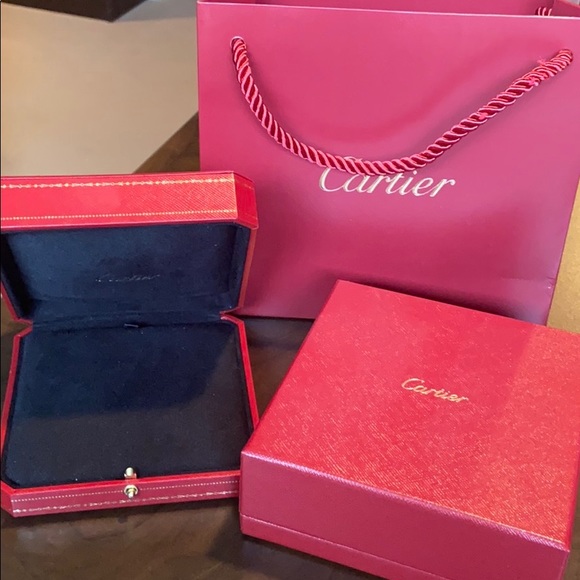 Cartier Jewelry - Cartier necklace box Authentic Cartier Jewelry - Cartier necklace box Authentic